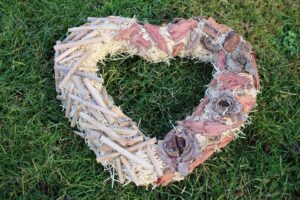 Dušičková vazba - srdce 01