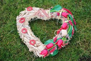 Dušičková vazba - srdce 02